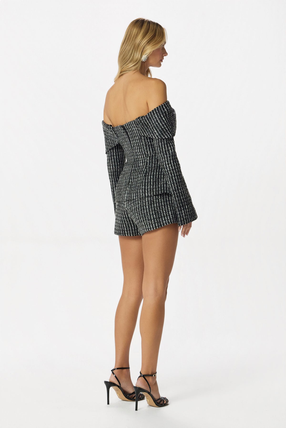 SLOANE Boucle Top in Black